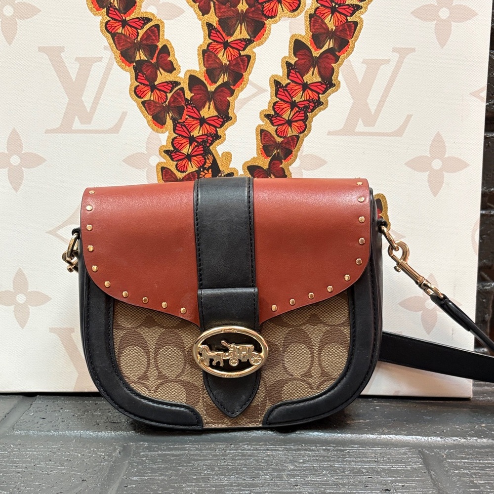 Coach Georgie Saddle Bag